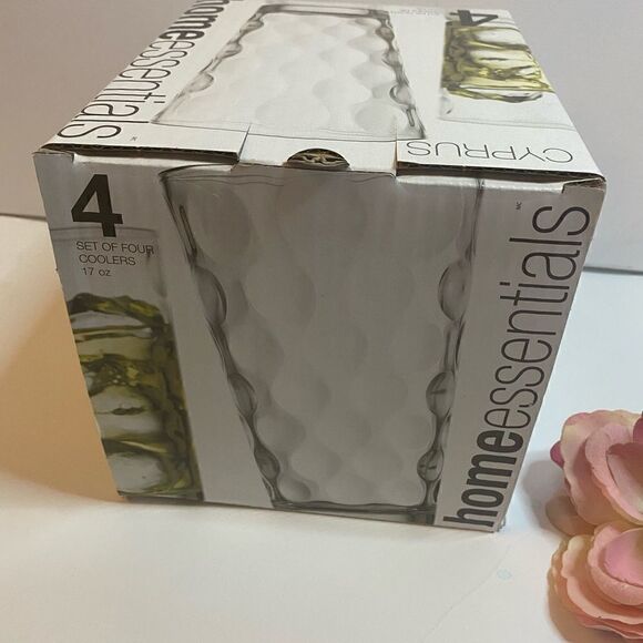 šøHomeāEssentialsāSetĀ ofāfourāā17ozācoolerāglasses - Picture 6 of 10